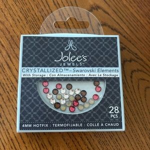 Jolee’s Jewels Crystallized Swarovski Elements with storage 28 pieces unopened